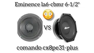 EMINENCE LA6-CBMR 6 1/2 VS COMANDO CX8PE31-BLUS