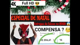 ENTREGAS DE FALCON nx400 NO IFOOD (EM BH) . (ESPECIAL DE NATAL) Ser&aacute; que compensa ??