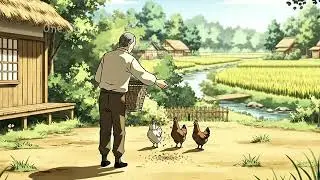 Simple Life in the Village | A Calm and Warm Morning Animation