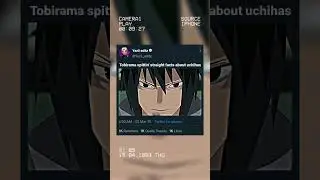 Tobirama spittin straight facts about uchihas 🥶 | #naruto #anime #edit #shorts