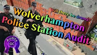 Wolverhampton Police Station Audit 😜 Will there be drama? 😱🙀😜😲🤣 #police  #dji #drone