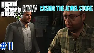 GTA V PS5 - Mission #11 - Casing the Jewel Store Gold Medal🏅guide [4K 60fps]