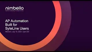 AP Automation for Infor SyteLine | Real-World Demo + Customer Q&A (Nimbello + Edsal + FAIC Group)