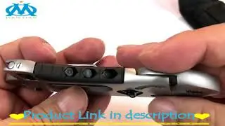 Mini Multifunctional Tool 9 in 1 Multitool Keychain Plier Screwdriver Pocket Tool //2018