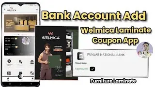 Welmica Laminate Point App Mein Bank Account Add Kaise Kare 
