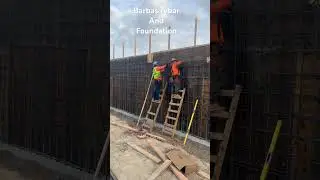 Barbas rebar. Continuamos con las paredes del parking garage en dallas tx🙏🏽