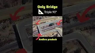 India's Triple 90 degree bridge, forget about MP, welcome to Andhra pradesh #railbridge
