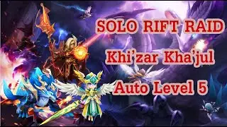 [SMW] Summoners war Solo team Auto rift raid R5 FAST team