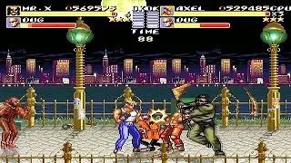 Streets of Rage Remake - Final Rage Trilogy mod: FF1 route playthrough