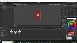 Unity 2d Tutorial C# - How to make Sprite visible on Canvas and react to Mouse