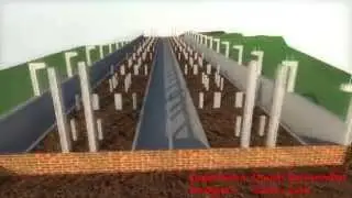Pocilga 16M com Vazado de 1.60x43...