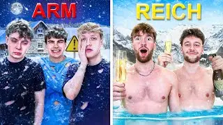 50€ vs 5.000€ Skiurlaub EXTREM… ⛷️👀 (endet im Streit) 