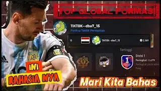 Rahasia Formasi dan Taktik Pemain Top Global ini Sangat OP ‼️ Formasi 5-3-2 🔥 Efootball