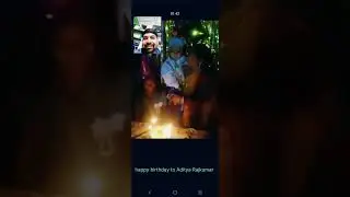 happy birthday to Aditya Rajkumar #viralreels #viralvideo #1000subscriber #1million