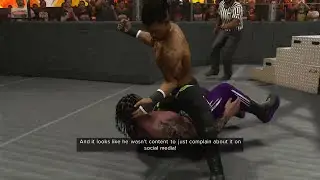 THE NXT LOCKER ROOM WANT'S BLOOD!!... 