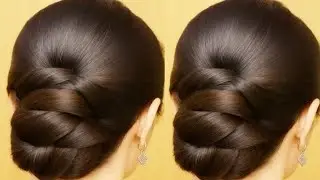 Beautiful and Stylish Bun Hairstyle | Girls Hairstyle for daily Uses | Bun Hairstyle | Hairstyle 