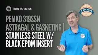 Pemko 319SSN Astragal & Gasketing Review | Stainless Steel with Black EPDM Insert