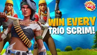 The BEST Way To Win Console Trio Endgames (200IQ Strategy for Trio Scrims)