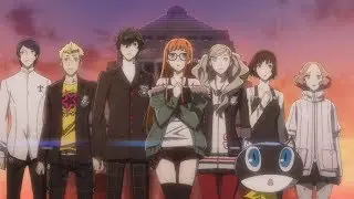 Persona 5 All Anime Cutscenes part 3 [No subtitles No commentary] 1080p FIN