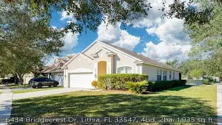 6434 Bridgecrest Dr. Lithia, FL 33547