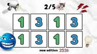 Say The Word On Beat Challenge | Level 1-9 Numbers