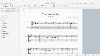 The cave dweller (original composition.