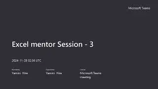 Data Analytics  - Excel Analysis Course 02 - Exploratory Data Analysis (EDA) Part 3
