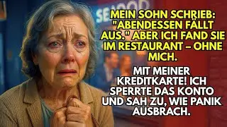 Mein Sohn schrieb: ‚Abendessen fällt aus.‘ Doch sie aßen auf meine Kosten – also sagte ich ab