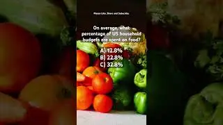 How much do #Americans spend each year on #food? #shorts #agriculture #budget #hungry #eating #farm