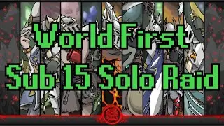 First Ever Sub 15 Minute Solo Raid (World Record) from Livestream