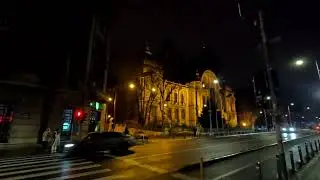 Romania Old Town, Bucharest Night Walk || Strada Franceza 52 District ||