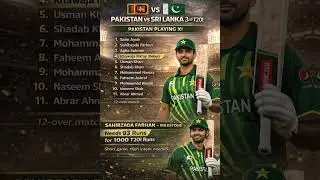 PAK vs SL 3rd T20i today live match result with scores I Sri Lanka levels Series I Agha 45 (12).