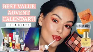 UNBOXING FEEL UNIQUE 24 DAY + 12 DAY ADVENT CALENDARS | Beauty's Big Sister