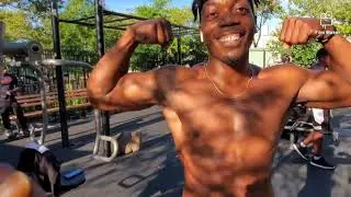 Fit over 50 - Amazing Check Out Chris king Moves On The Bar | BlackStar RedShot