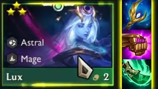 Lux 3 Star ⭐️⭐️⭐️ ft 5 Mage Tft Set 7.5 Revival