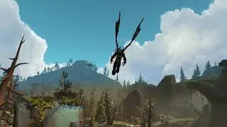 WoW Demon Hunter Flying