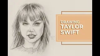 Drawing Taylor Swift | LeadDrawing Studio