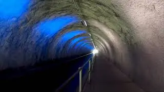 Roughcastle tunnel to Falkirk Wheel (GoPro)