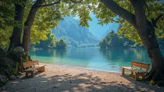 Forest Lakeside - Birds Chirping by the Water - Peaceful Nature Sounds