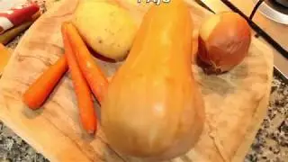Receta: Puré de calabaza y zanahoria