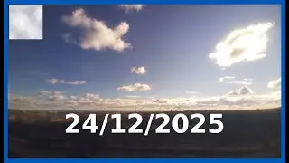 Time-Lapse diario Madrid del 24-12-2025 en un minuto #frio #niebla