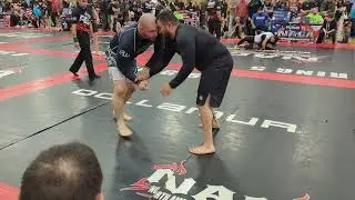 NAGA Austin BJJ tournament Josh Chambers vs Gabriel Campos final heavyweight advanced division
