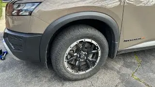 Замена передних тормозных колодок и ротора Nissan Pathfinder 2021-2025 (5-го поколения)
