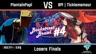 PlantainPapi (Faust) vs BM | Ticklememour (I-No) - Strive Losers Finals - Backstreet Brawl #4