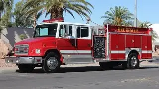 1996 Freightliner FL70 / Southern Coach Pumper Fire Truck For Sale
