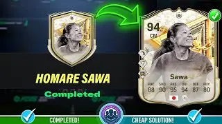 94 FUT Immortals Icon Homare Sawa SBC Solution - Cheap Solution & Tips - FC 25