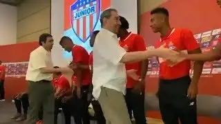 Fuad Char le dio la bienvenida a nuestros nuevos 'Tiburones'