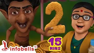 ஒரு பூச்சாண்டி, பூச்சாண்டி வந்ததாம், ஐஸ்கிரீம் தூக்கிச் சென்றதாம் | Tamil Rhymes & Songs | Infobells