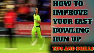 How to improve your fast bowling run up | fast bowling run up drills |  run up | Cricket science