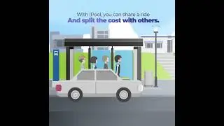 Share a Ride, Split the Cost | Motion Graphics